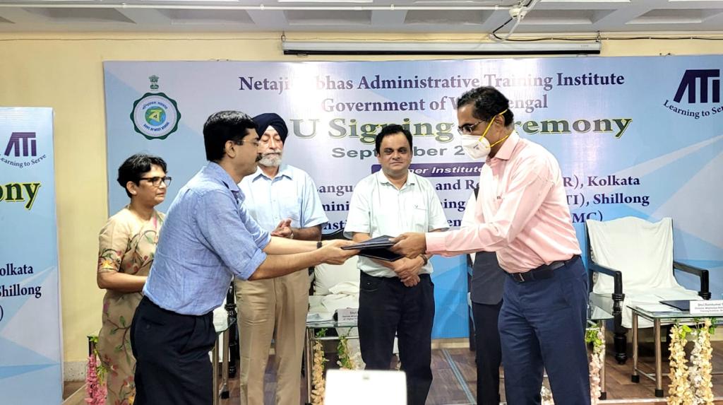 MoU Signing Ceremony - Netaji Subhas Administrative Training Institute, Govt. of West Bengal - <strong>Shri Bratya Basu, Hon'ble Minister In-Charge</strong>, Department of Higher Education & Department of School Education will grace the occasion as the Chief Guest - 20 Sep, 2022