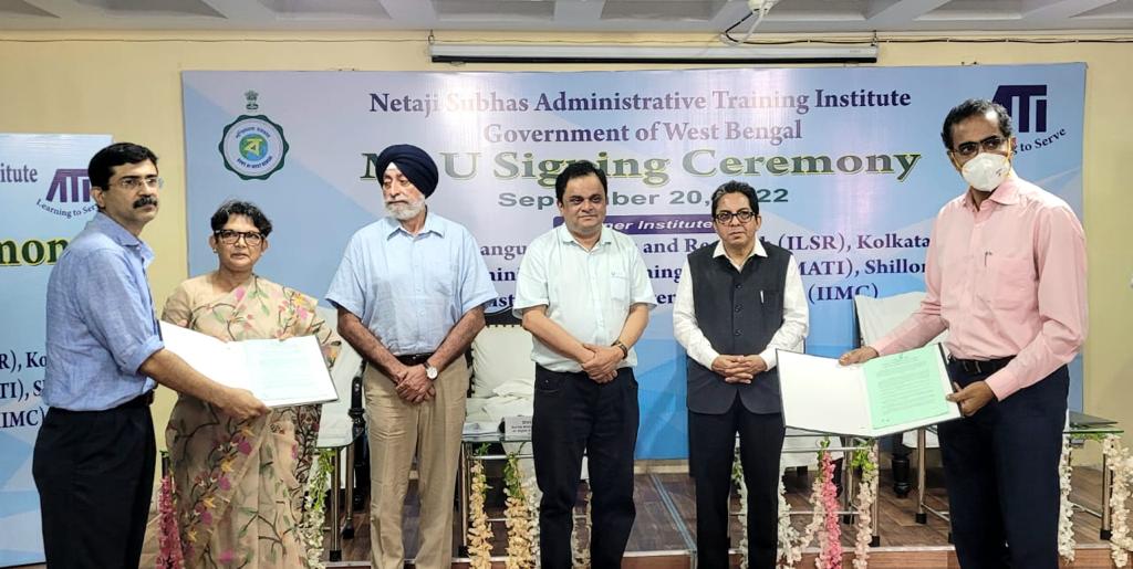 MoU Signing Ceremony - Netaji Subhas Administrative Training Institute, Govt. of West Bengal - <strong>Shri Bratya Basu, Hon'ble Minister In-Charge</strong>, Department of Higher Education & Department of School Education will grace the occasion as the Chief Guest - 20 Sep, 2022