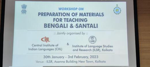 Material for Teaching Bengali & Santali - 30 Jan - 3rd Feb, 2023