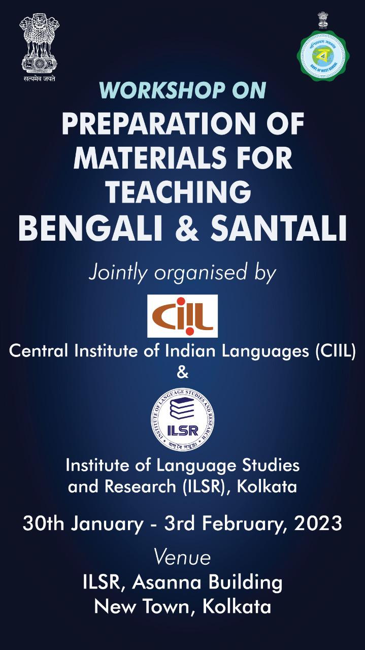 Material for Teaching Bengali & Santali - 30 Jan - 3rd Feb, 2023