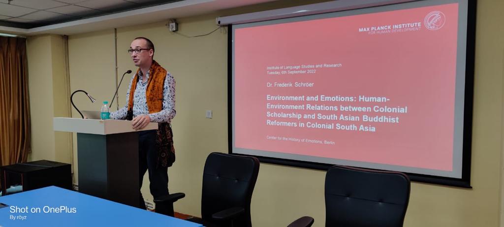 ILSR Workshop on Human-Environment Relationships between Colonial Scholarship and South Asian Buddhist Reforms in Colonial South Asia