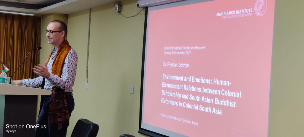 ILSR Workshop on Human-Environment Relationships between Colonial Scholarship and South Asian Buddhist Reforms in Colonial South Asia