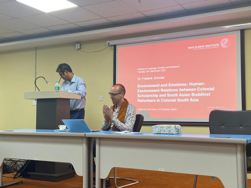 ILSR Workshop on Human-Environment Relationships between Colonial Scholarship and South Asian Buddhist Reforms in Colonial South Asia